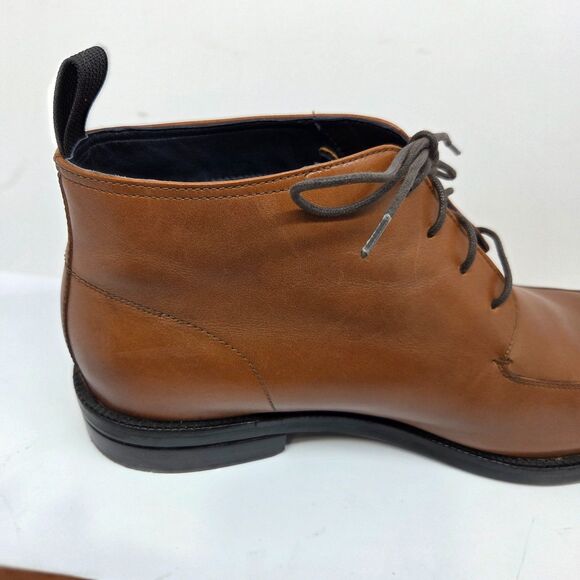 Cole Haan C28530 Grand.o\'s Mens Brown Leather Split Moc Toe Chukka Boots US 12 M